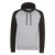 Baseball Hoodie Personalizzabile 80% Poliestere 20% Cotone |AWDis hoods