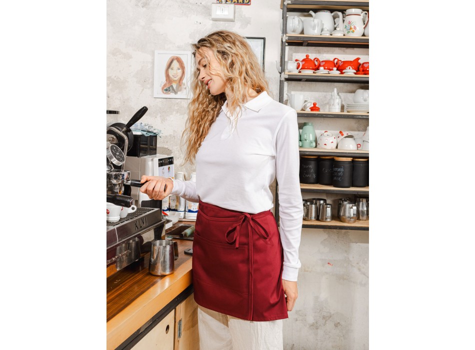 Basic Half Apron With Pocket FullGadgets.com