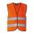 Basic Safety Vest 100% Poliestere Personalizzabile |KORNTEX