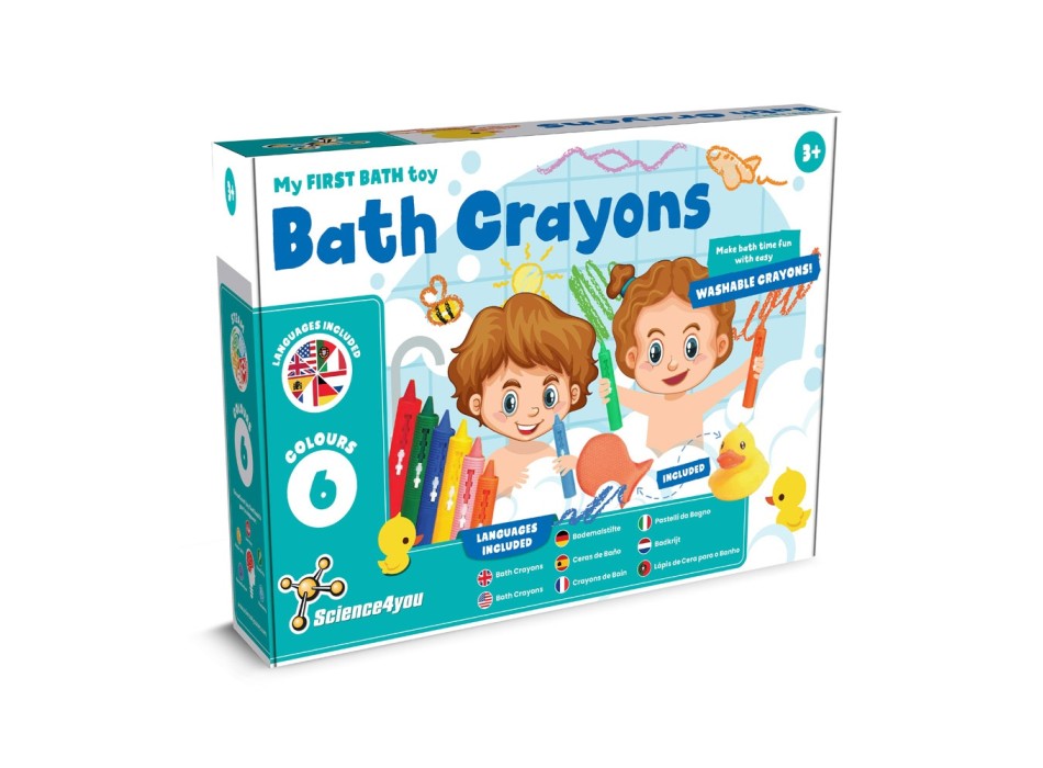 BATH CRAYONS. Giochi educativi per bambini FullGadgets.com