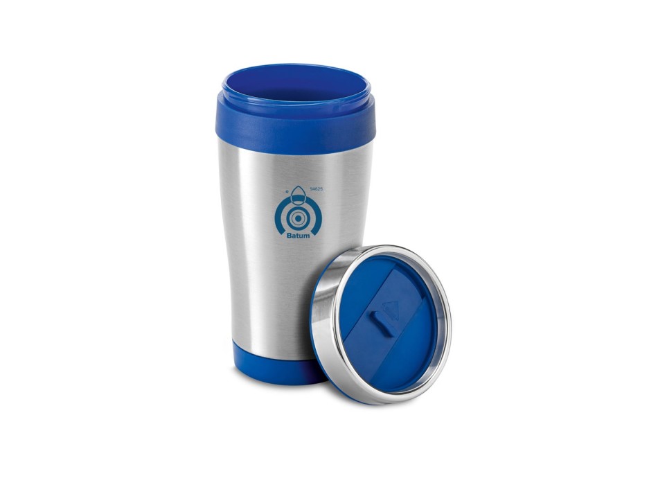 BATUM. Bicchiere da viaggio in acciaio inox e PP 420 mL FullGadgets.com