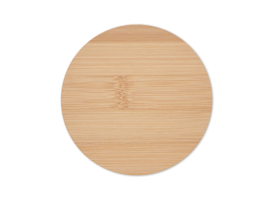 BAYIN - Sottobicchiere rotondo di bambo FullGadgets.com