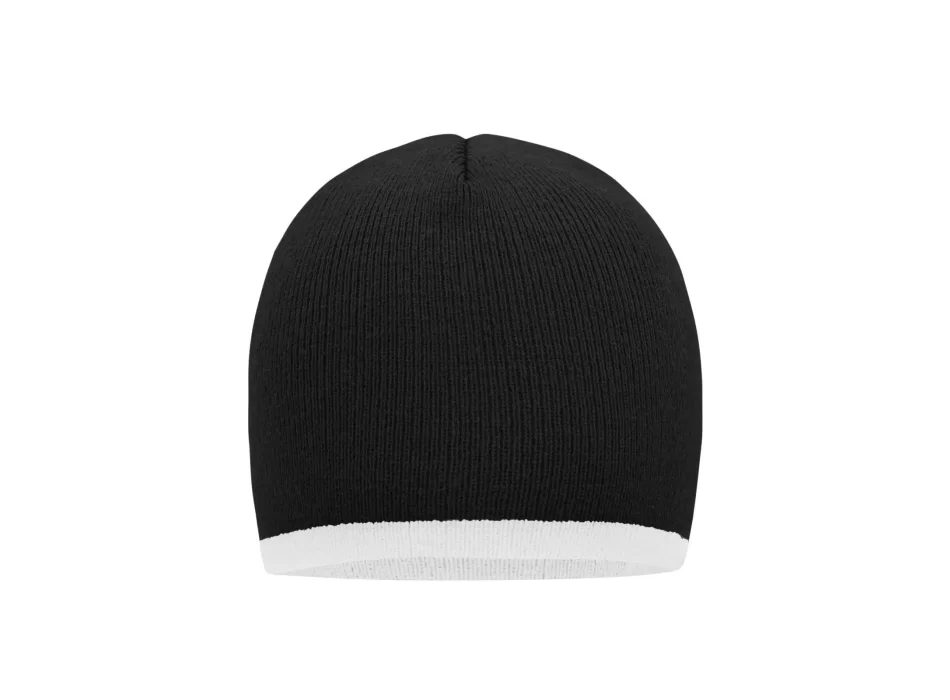 Beanie with Contrasting Border FullGadgets.com