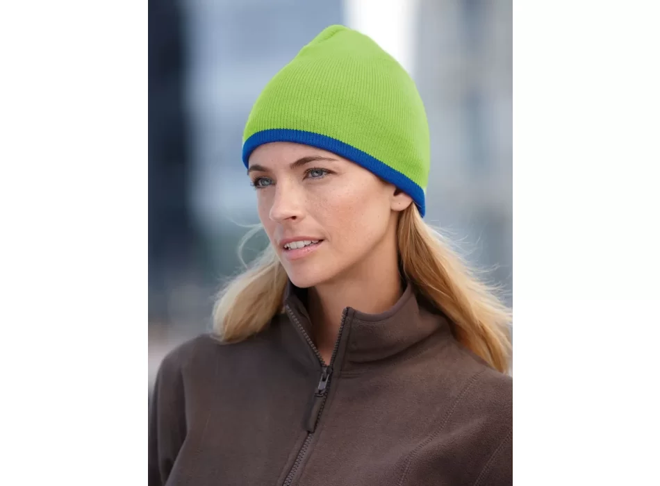 Beanie with Contrasting Border FullGadgets.com