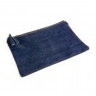 Beauty case cotone denim 220 g/m2 (85% cotone - 15% poliestere) con chiusura zip FullGadgets.com