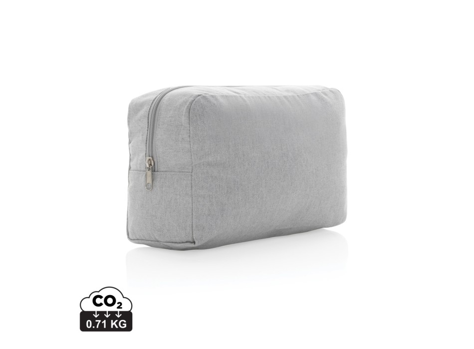Beauty case in canvas riciclato 285 gm2 non tinto Impact Awa FullGadgets.com