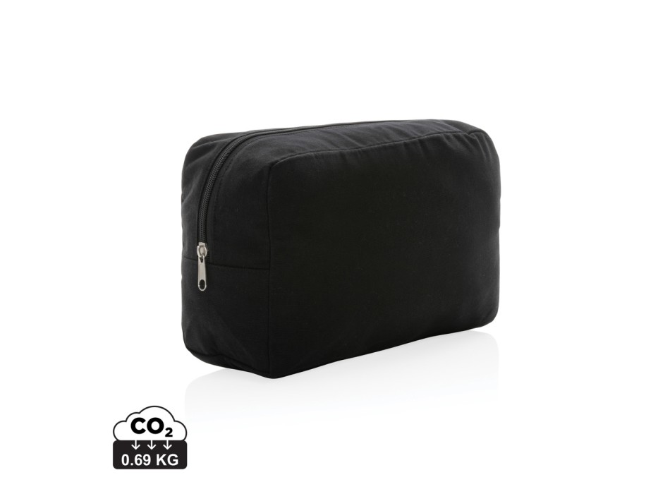 Beauty case in canvas riciclato 285 gm2 non tinto Impact Awa FullGadgets.com