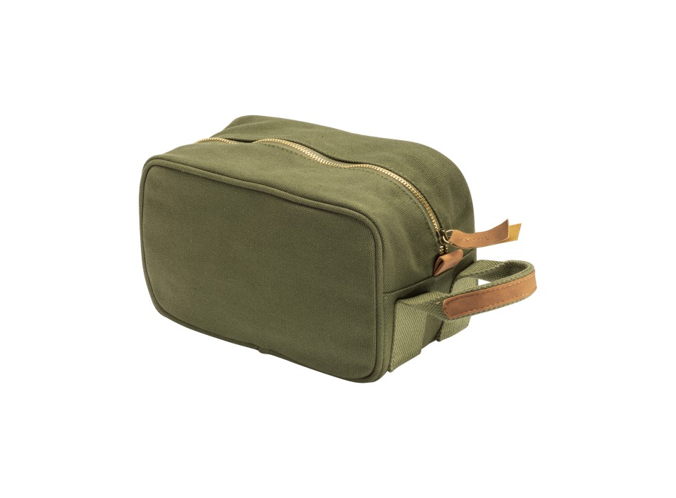 Beauty case in canvas riciclato  con maniglia laterale FullGadgets.com