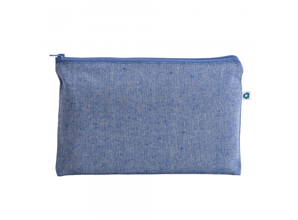Beauty case in cotone riciclato 150 g/m2, con zip FullGadgets.com
