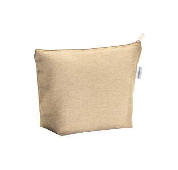 Beauty case in cotone riciclato 280 g/m2 con cerniera e soffietto alla base FullGadgets.com
