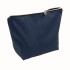 Beauty Case In Cotone Spazzolato 10 Oz Personalizzabile Con Chiusura Zip