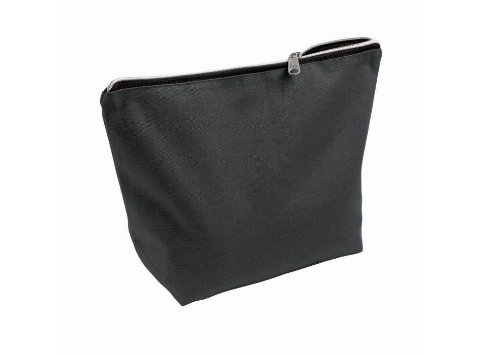 Beauty case in cotone spazzolato 10 oz con chiusura zip FullGadgets.com