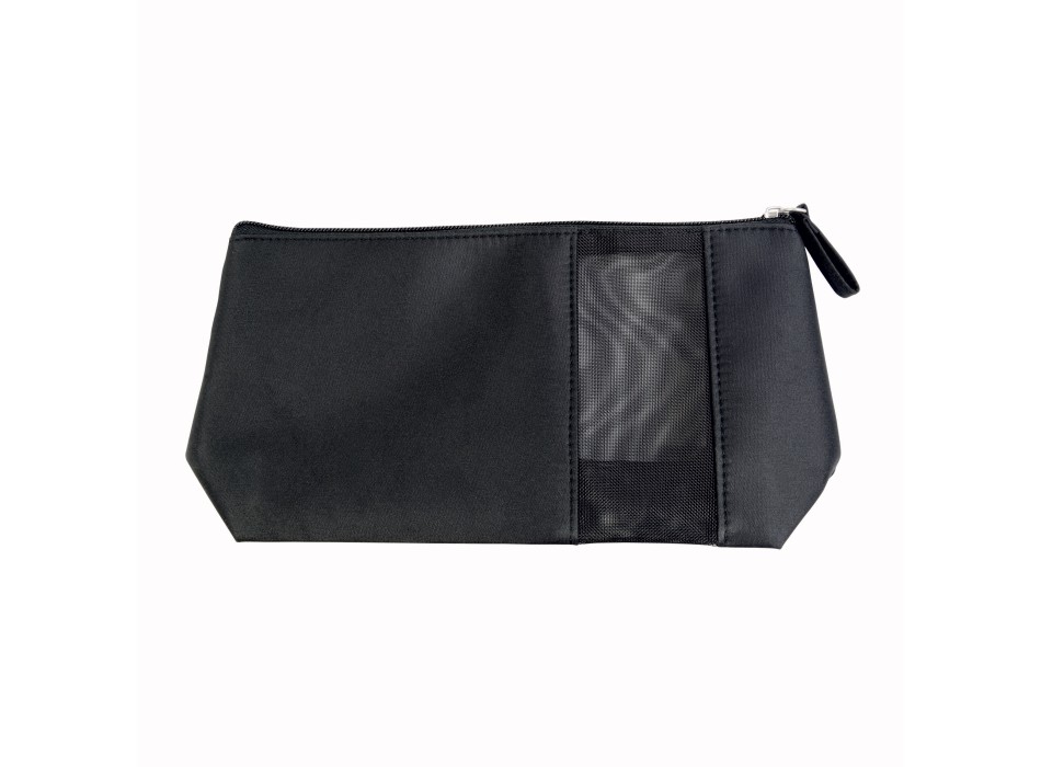 Beauty case in microfibra con zipper e finestra traforata FullGadgets.com