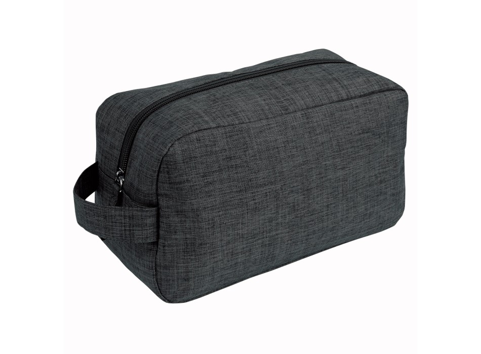 Beauty case in poliestere 300D tessuto melange con maniglia FullGadgets.com