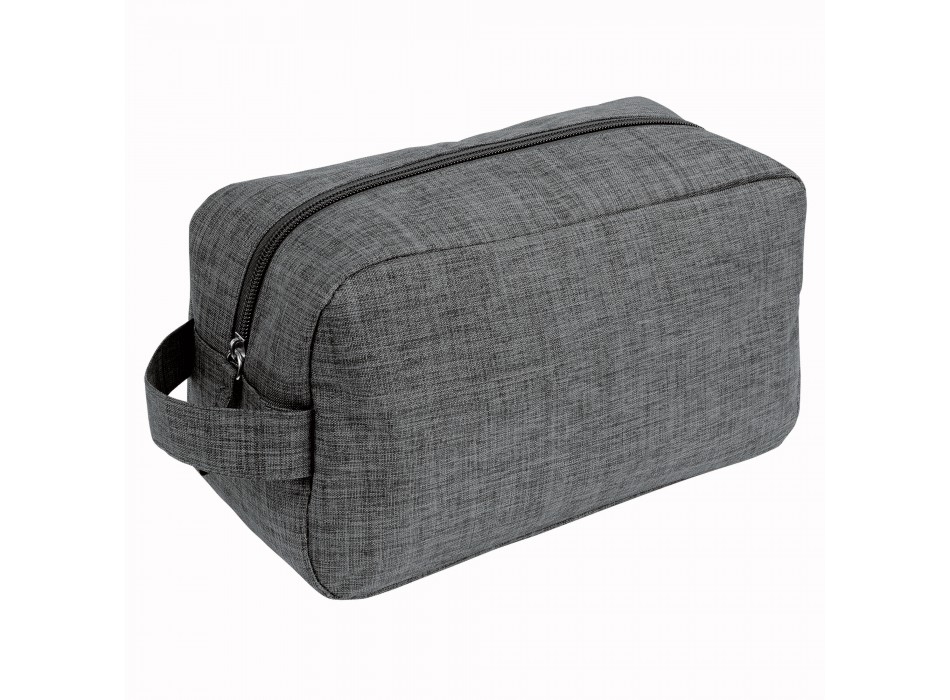 Beauty case in poliestere 300d tessuto melange con maniglia FullGadgets.com