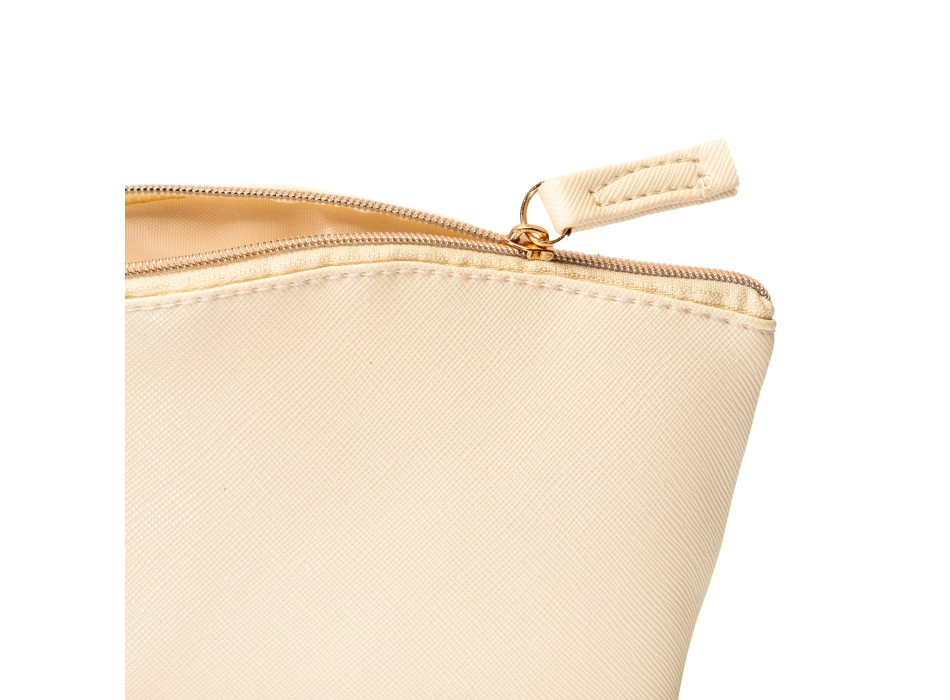 Beauty case multiuso in PU grana fine saffiano. Chiusura con zip e fodera interna FullGadgets.com