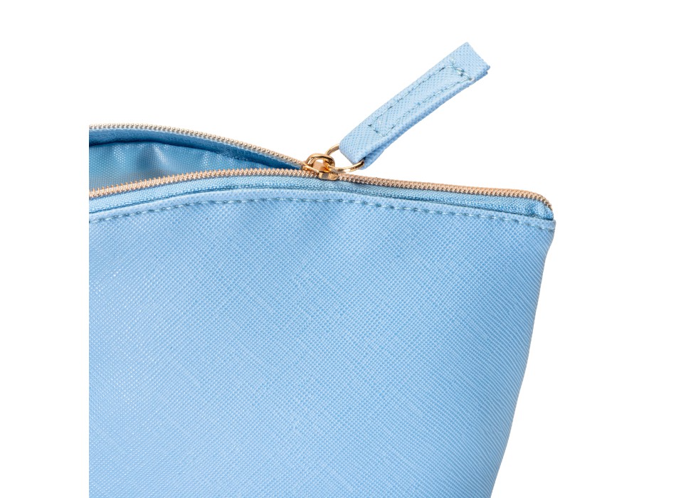 Beauty case multiuso in PU grana fine saffiano. Chiusura con zip e fodera interna FullGadgets.com