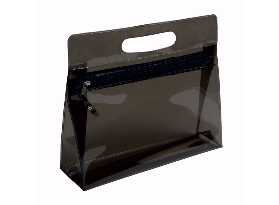 Beauty in PVC trasparente con chiusura a zip e maniglia FullGadgets.com