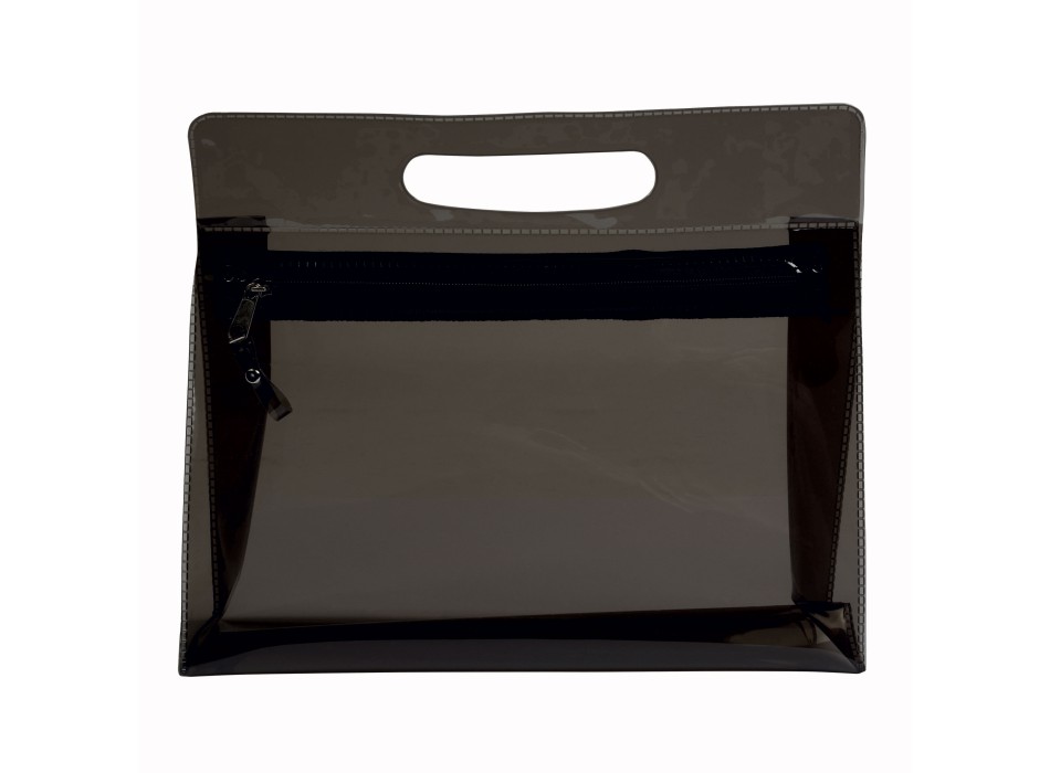 Beauty in PVC trasparente con chiusura a zip e maniglia FullGadgets.com