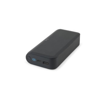 BECKER 20. Power bank da 20'000 mAh in ABS riciclato (100% rABS) con caricatore wireless superveloce da 15W FullGadgets.com