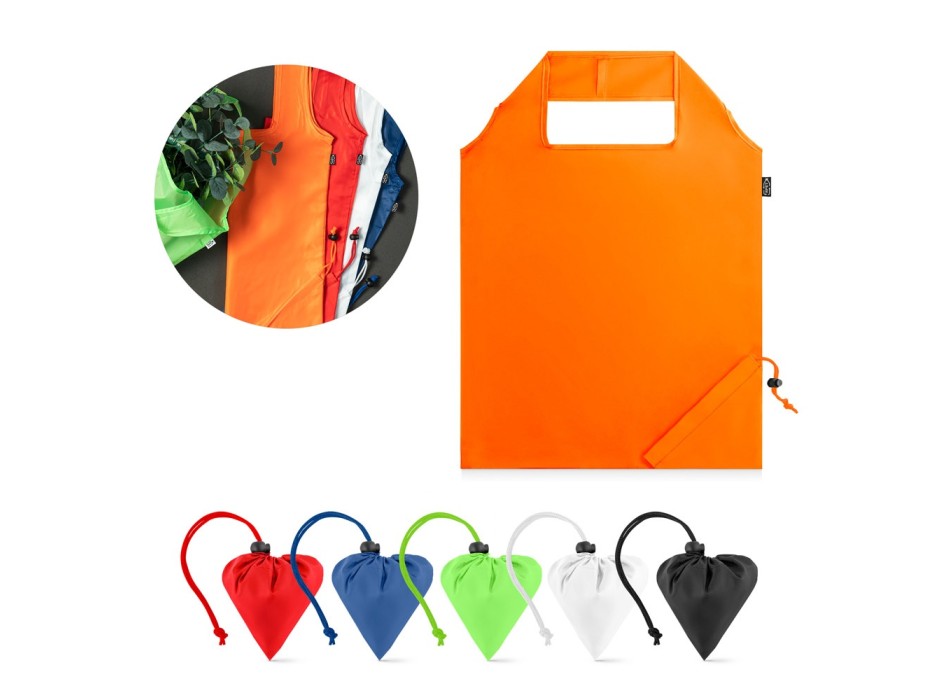 BEIRA. Shopper pieghevole in 190T poliestere riciclato (100% rPET) FullGadgets.com