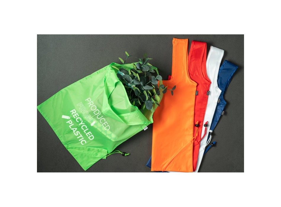 BEIRA. Shopper pieghevole in 190T poliestere riciclato (100% rPET) FullGadgets.com