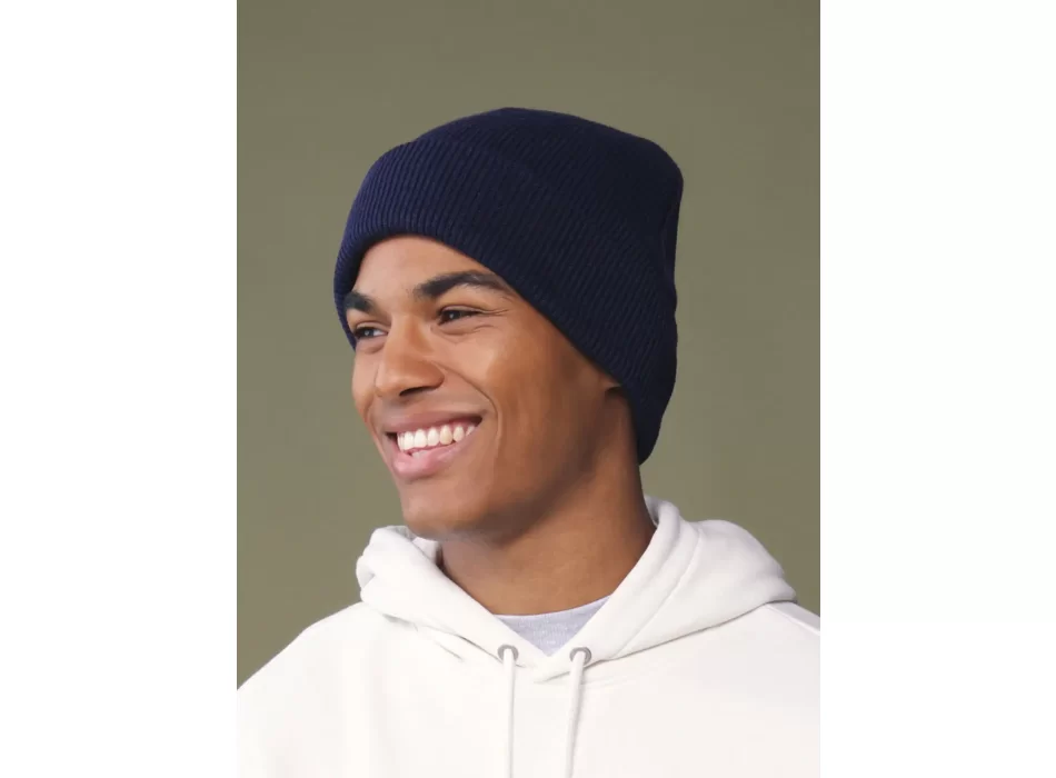 Berretto con risvolto in cotone organico FullGadgets.com