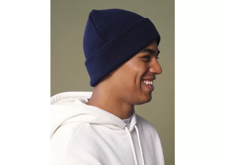 Berretto con risvolto in cotone organico FullGadgets.com