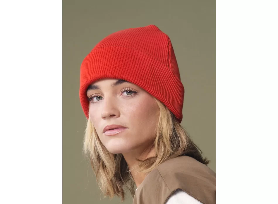 Berretto con risvolto in cotone organico FullGadgets.com