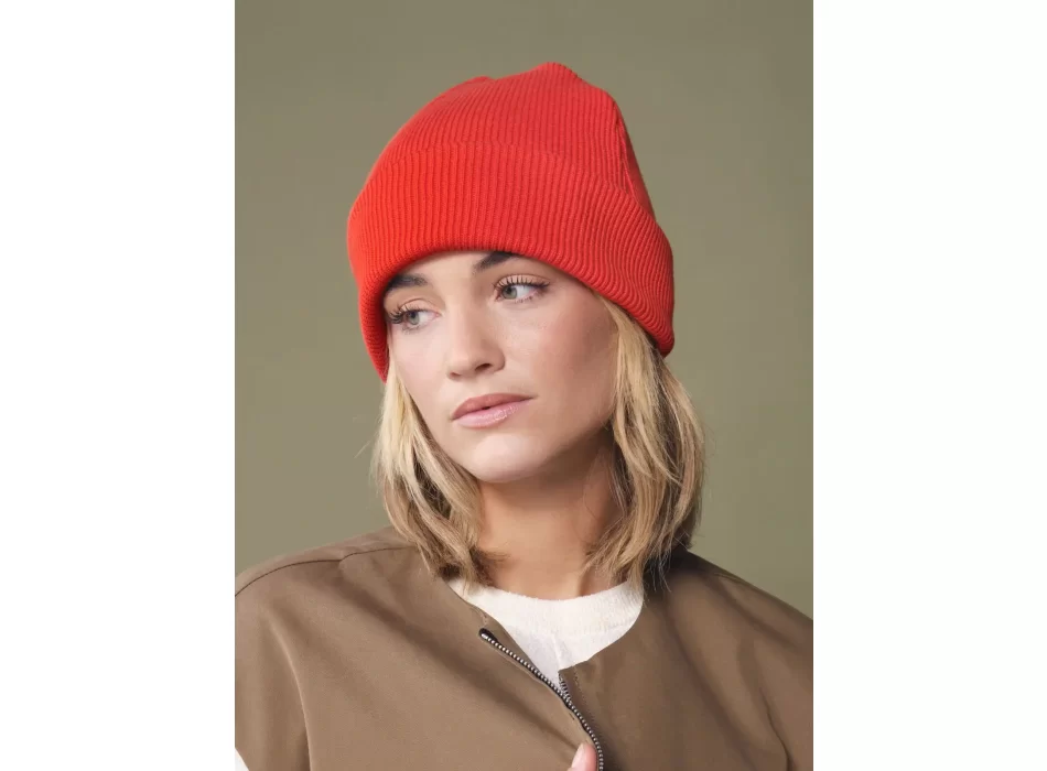 Berretto con risvolto in cotone organico FullGadgets.com