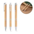 BETA BAMBOO. Penna a sfera in bambù con clip e dettagli in metallo FullGadgets.com