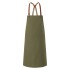 Bib Apron Green Gen. 65%Rp35%O Personalizzabile |KARLOWSKY