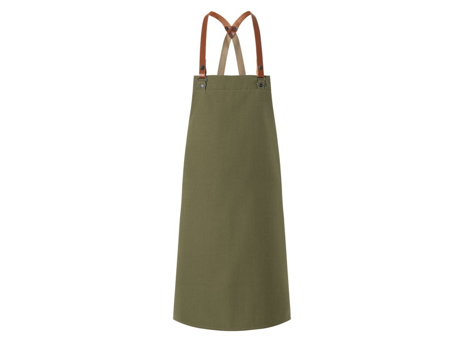 Bib Apron Green Gen. 65%rP35%O FullGadgets.com