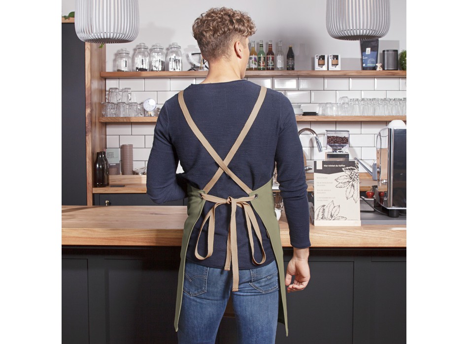 Bib Apron Ribb/P. 65%P35%C FullGadgets.com