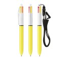 BIC® 4 Colours Sun ballpen + Lanyard