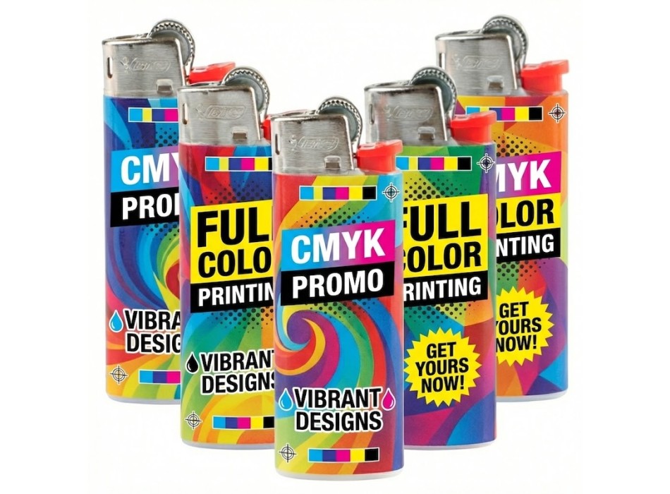 BIC® J25 Accendino piccolo STAMPA DIGITALE FullGadgets.com