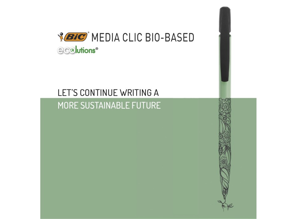 BIC® Media Clic BIO Based Ecolutions® ballpen FullGadgets.com