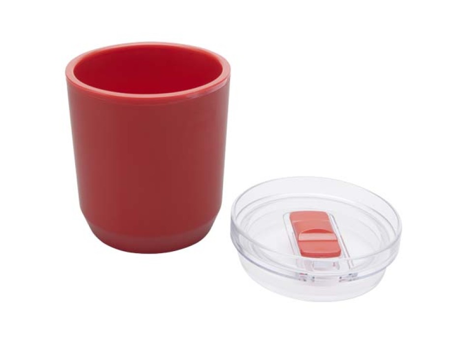 Bicchiere a doppia parete in plastica riciclata da 180 ml Hudson FullGadgets.com