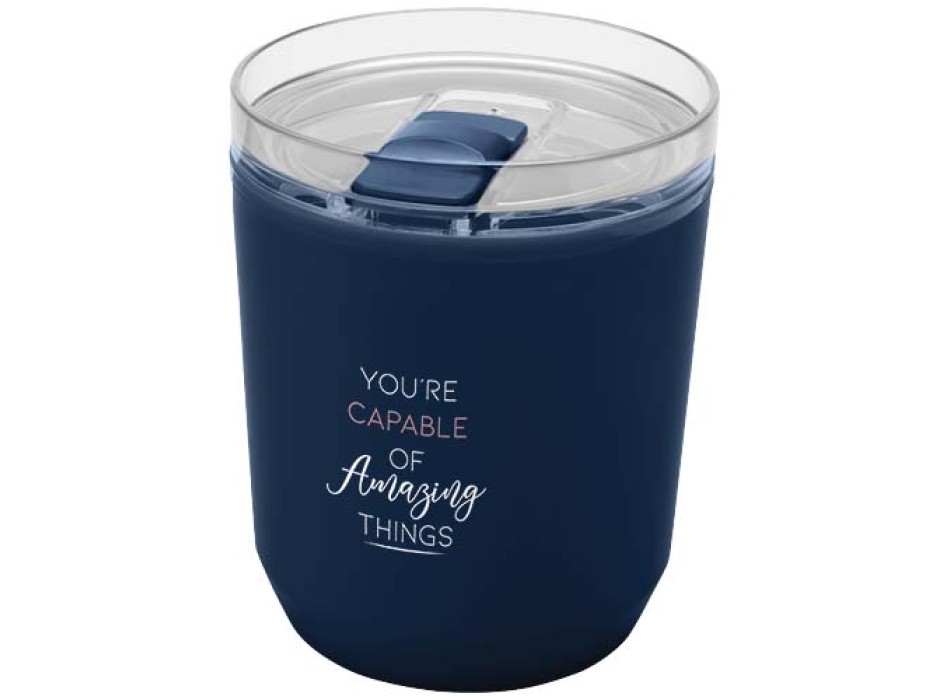 Bicchiere a doppia parete in plastica riciclata da 180 ml Hudson FullGadgets.com