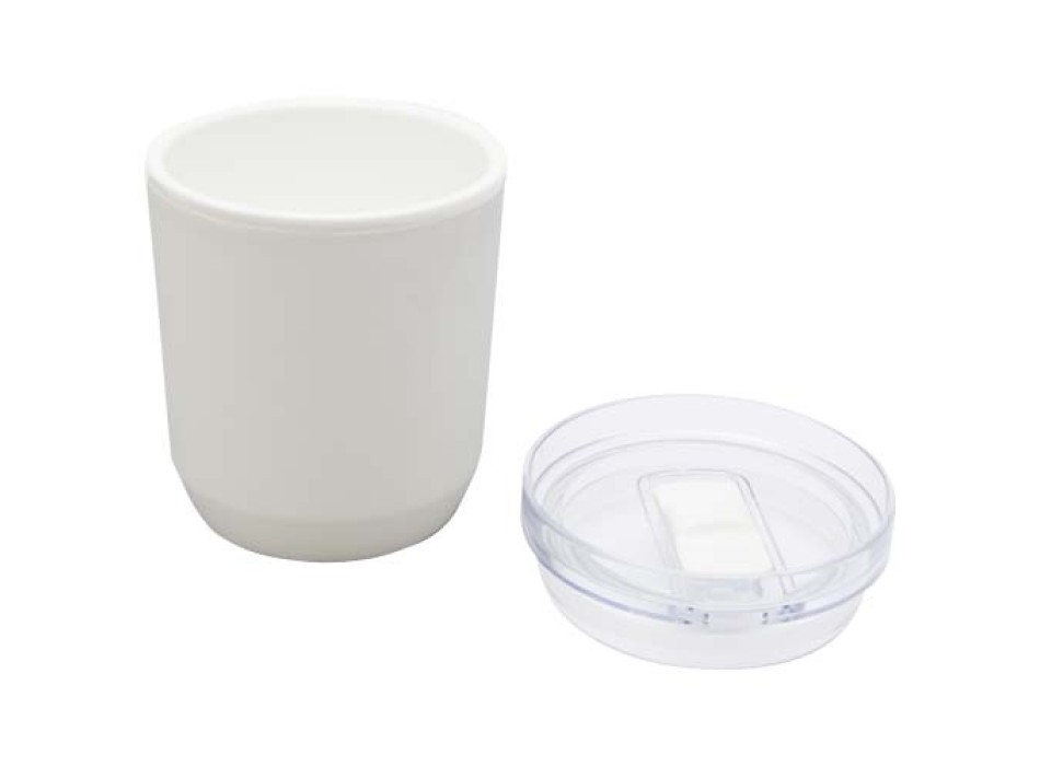 Bicchiere a doppia parete in plastica riciclata da 180 ml Hudson FullGadgets.com