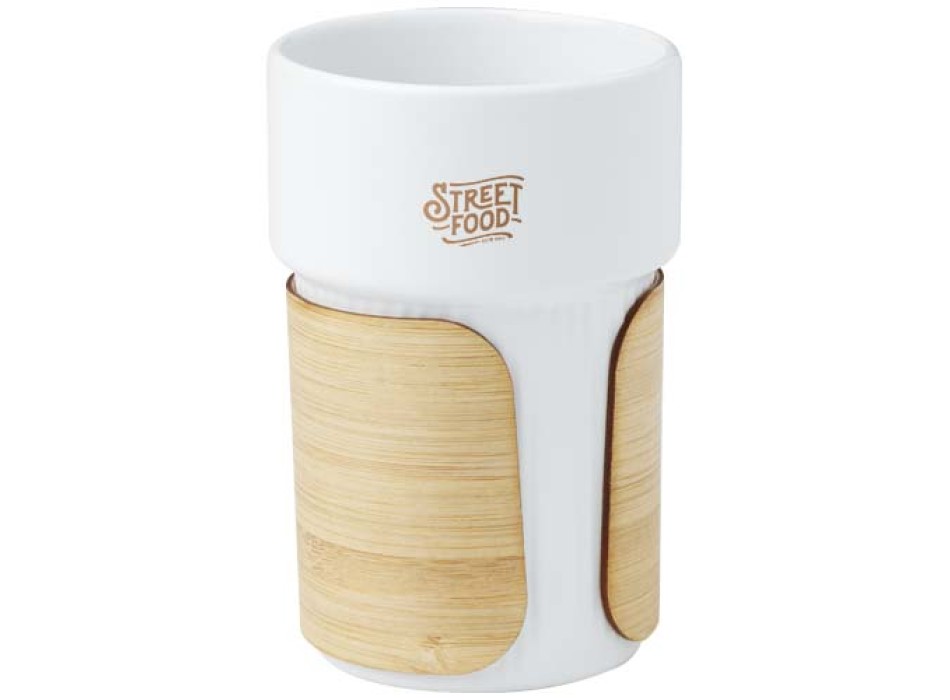 Bicchiere con custodia in bambù da 340 ml Fika FullGadgets.com