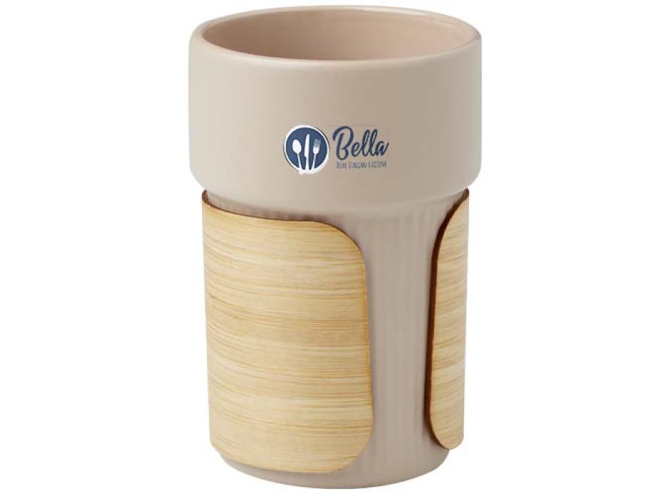 Bicchiere con custodia in bambù da 340 ml Fika FullGadgets.com