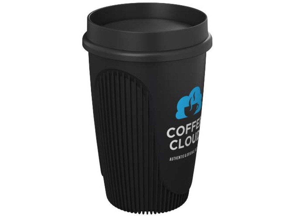 Bicchiere da 350 ml con coperchio a 360° Alto FullGadgets.com