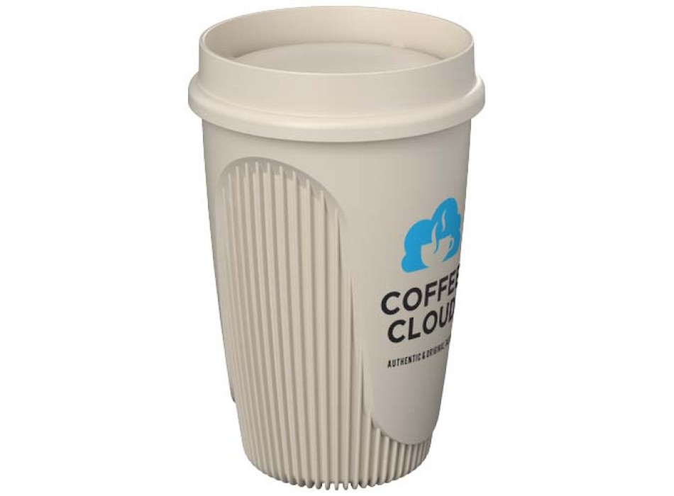 Bicchiere da 350 ml con coperchio a 360° Alto FullGadgets.com