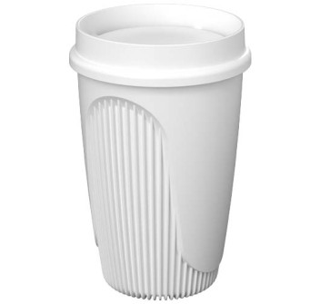 Bicchiere da 350 ml con coperchio a 360° Alto POP FullGadgets.com