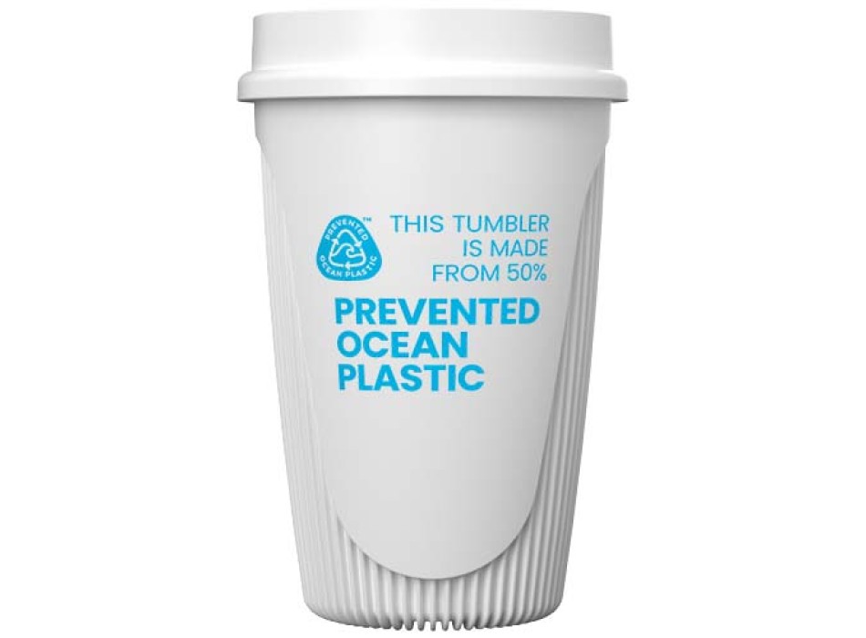 Bicchiere da 350 ml con coperchio a 360° Alto POP FullGadgets.com