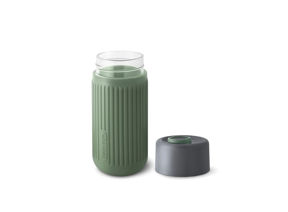 Bicchiere da viaggio Black+Blum in vetro 340ML FullGadgets.com