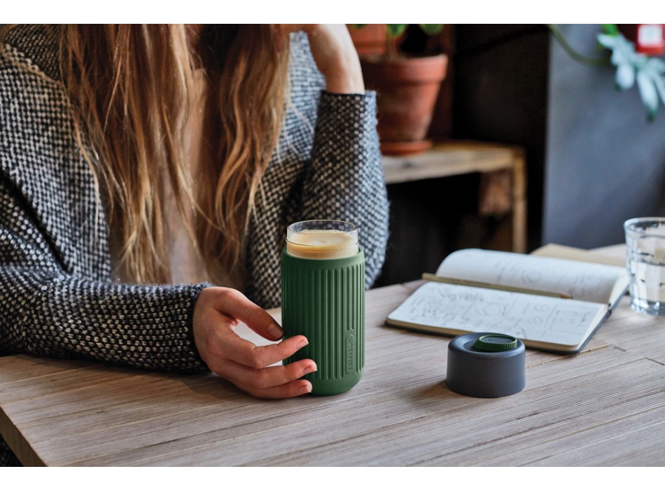 Bicchiere da viaggio Black+Blum in vetro 340ML FullGadgets.com