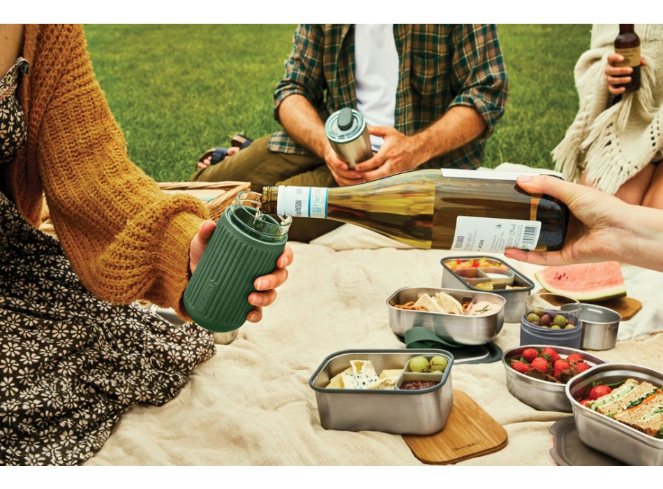 Bicchiere da viaggio Black+Blum in vetro 340ML FullGadgets.com