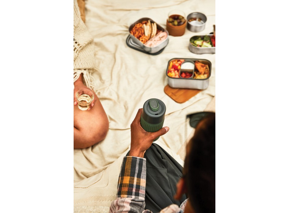 Bicchiere da viaggio Black+Blum in vetro 340ML FullGadgets.com